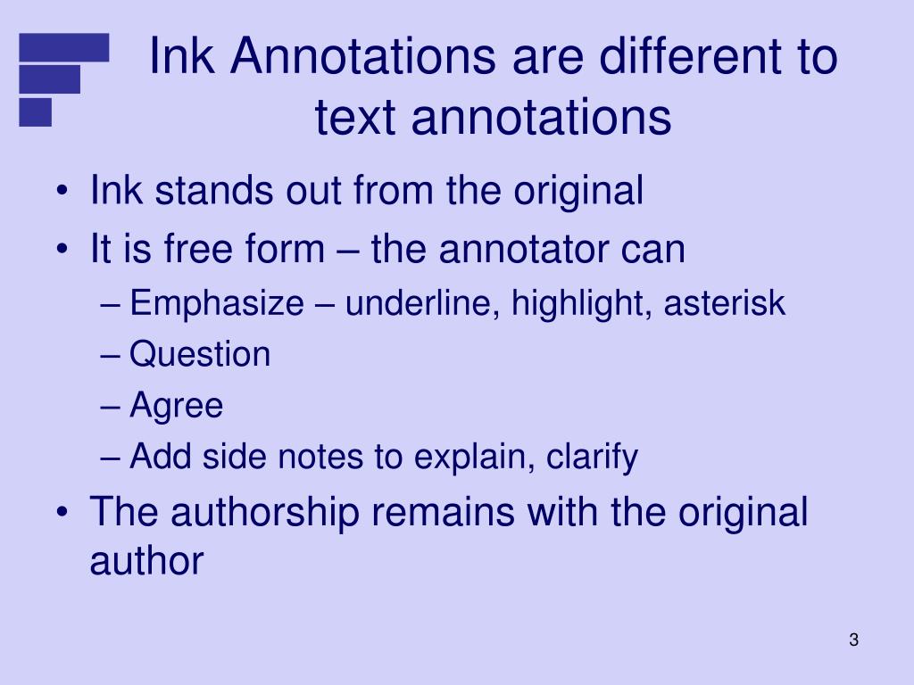 PPT Annotating Digital Documents PowerPoint Presentation, free