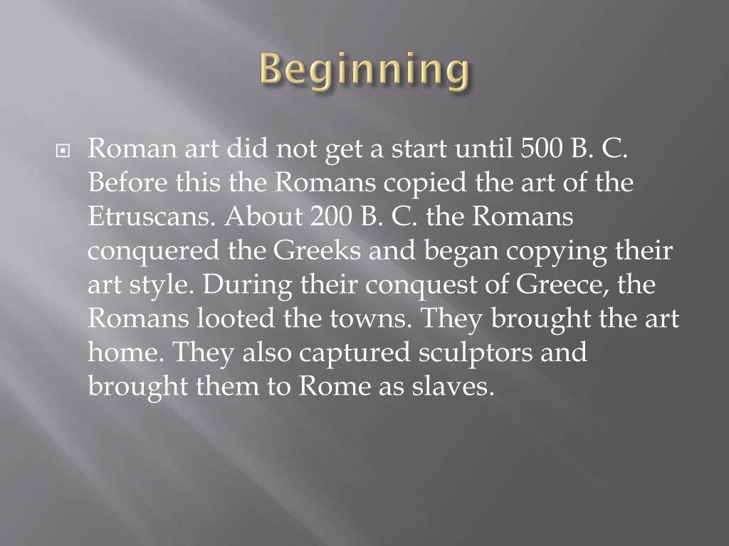 PPT Ancient Roman Art PowerPoint Presentation, free download ID2367025
