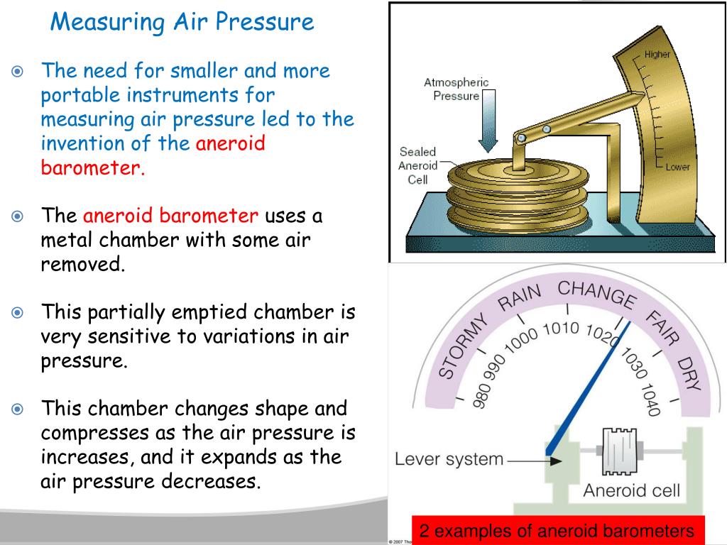 PPT Earth Science 19.1 Understanding Air Pressure PowerPoint