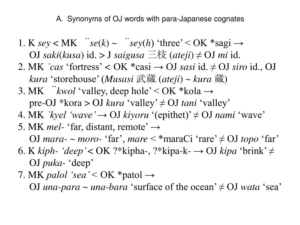 PPT Comparing the Japanese and Korean Languages Culling Borrowed