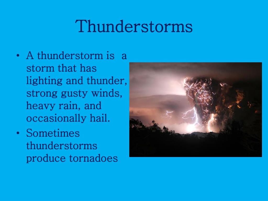 PPT Storms PowerPoint Presentation, free download ID2373424