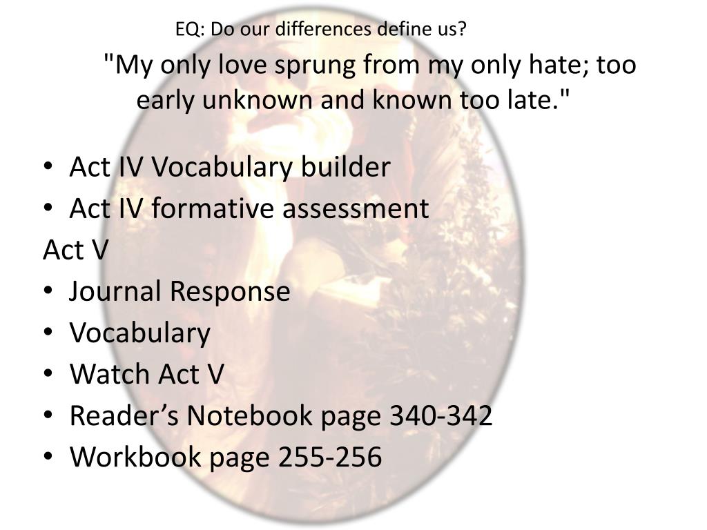 PPT Romeo and Juliet PowerPoint Presentation, free