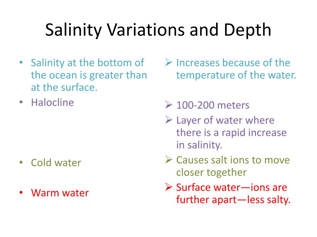 PPT Salinity PowerPoint Presentation, free download ID2376905
