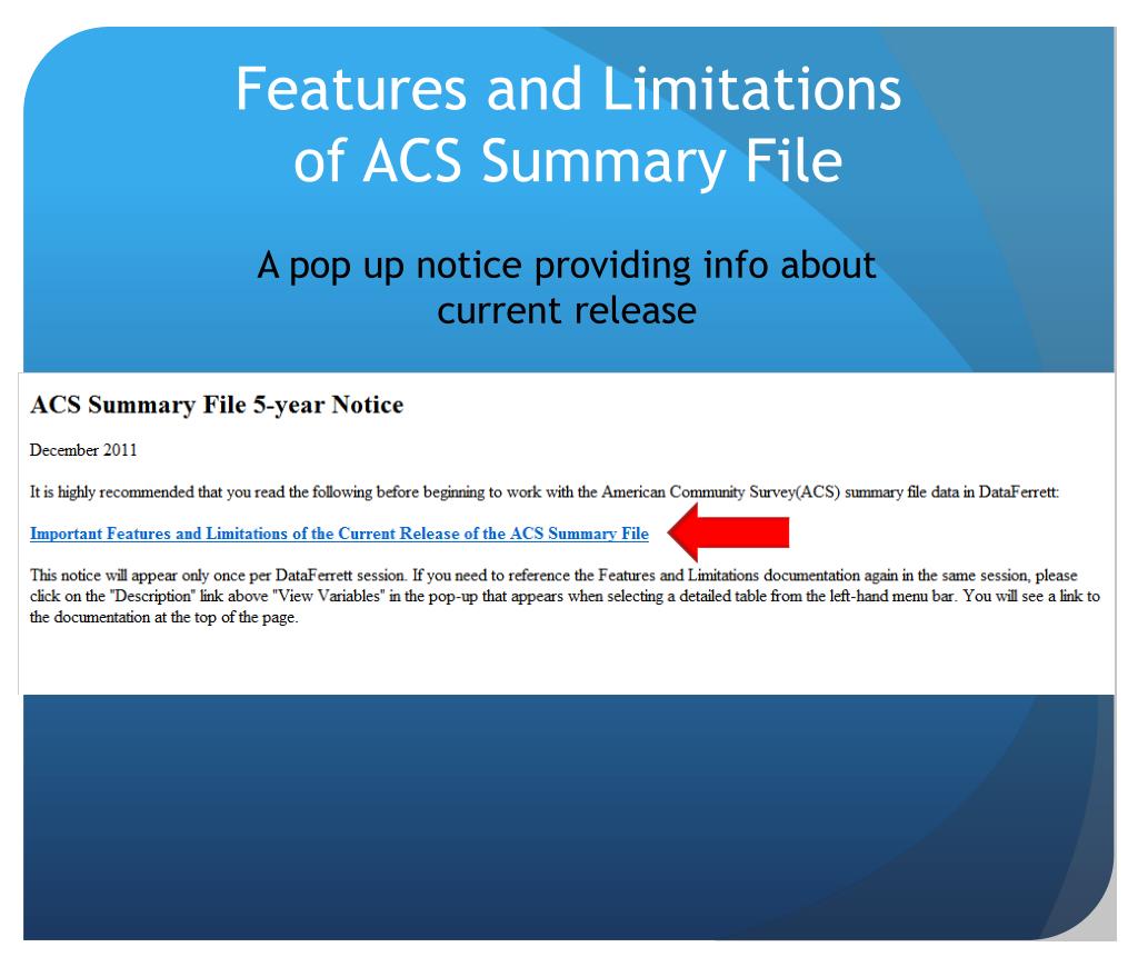 PPT Accessing and Using Block Group Data From the ACS PowerPoint