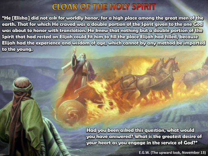 PPT ELIJAH’S AND ELISHA’S MANTLE PowerPoint Presentation ID2379243