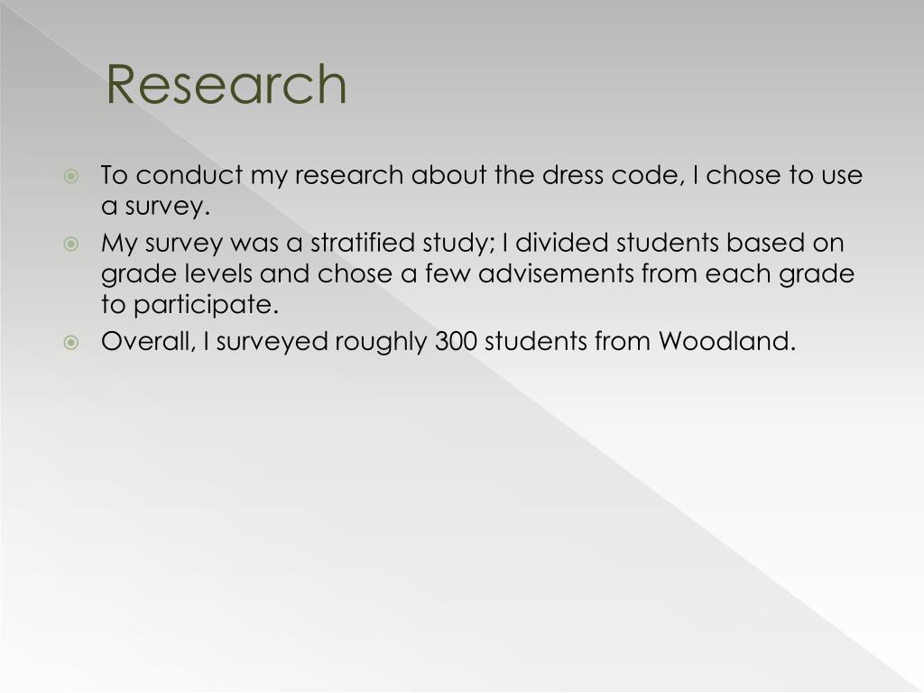 PPT Dress Code at Woodland High School PowerPoint Presentation, free