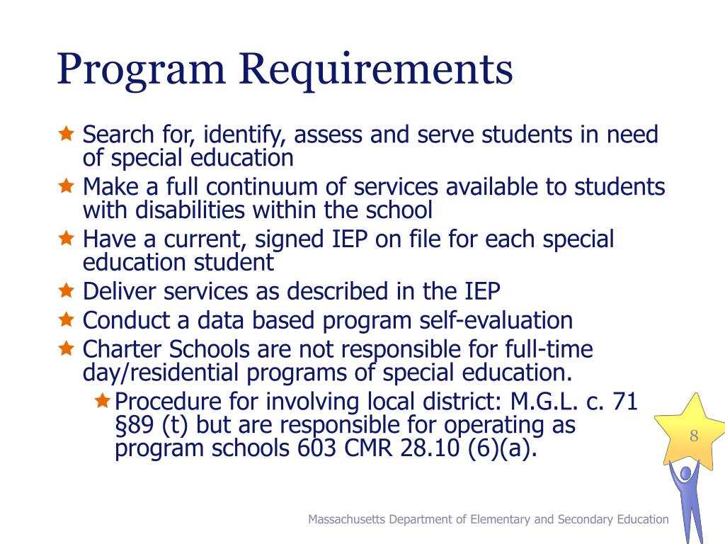 PPT Special Education Overview for Charter Schools PowerPoint