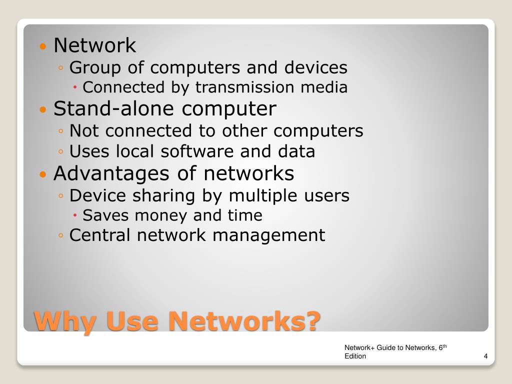 PPT Network+ Guide to Networks 6 th Edition PowerPoint Presentation