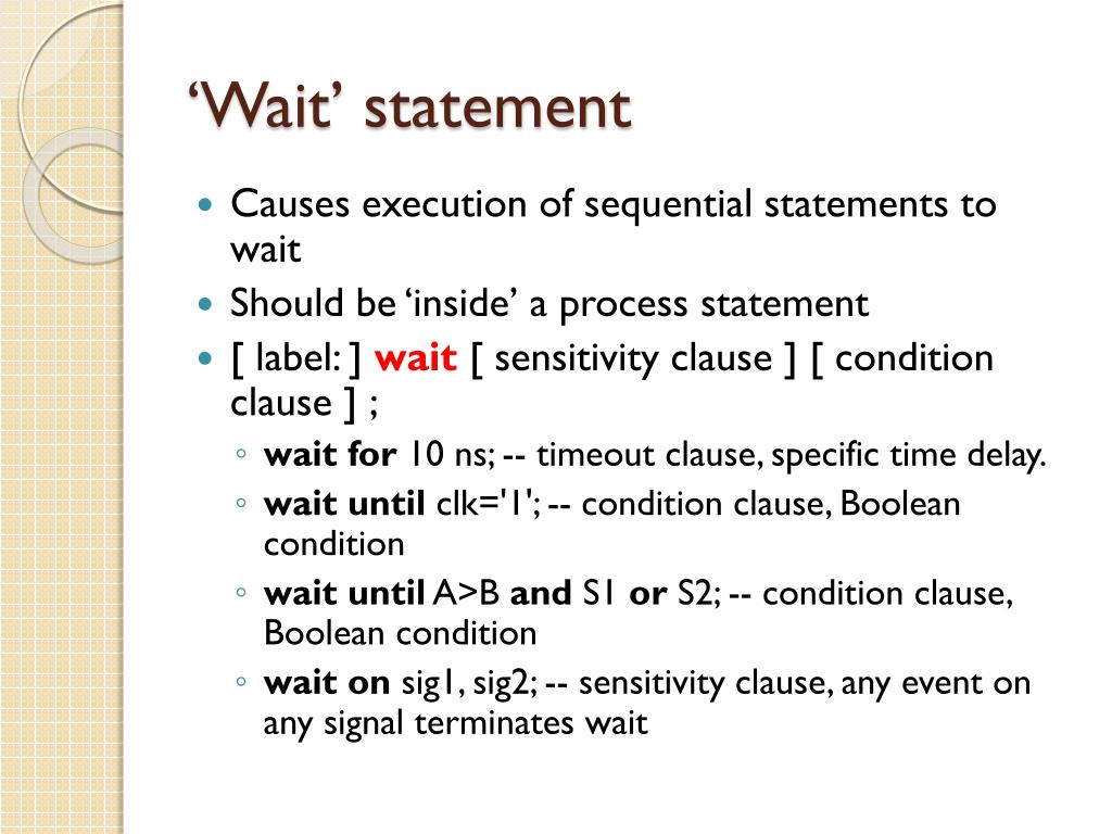 PPT Introduction to VHDL (part 2) PowerPoint Presentation, free