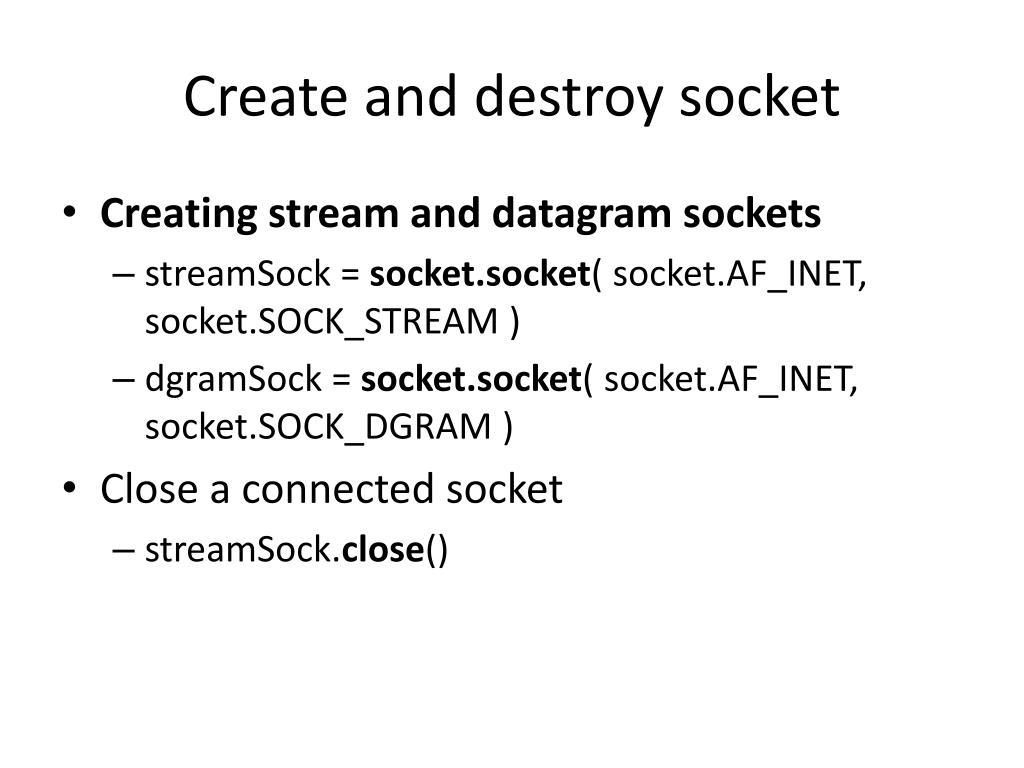 PPT Python sockets modules PowerPoint Presentation, free download