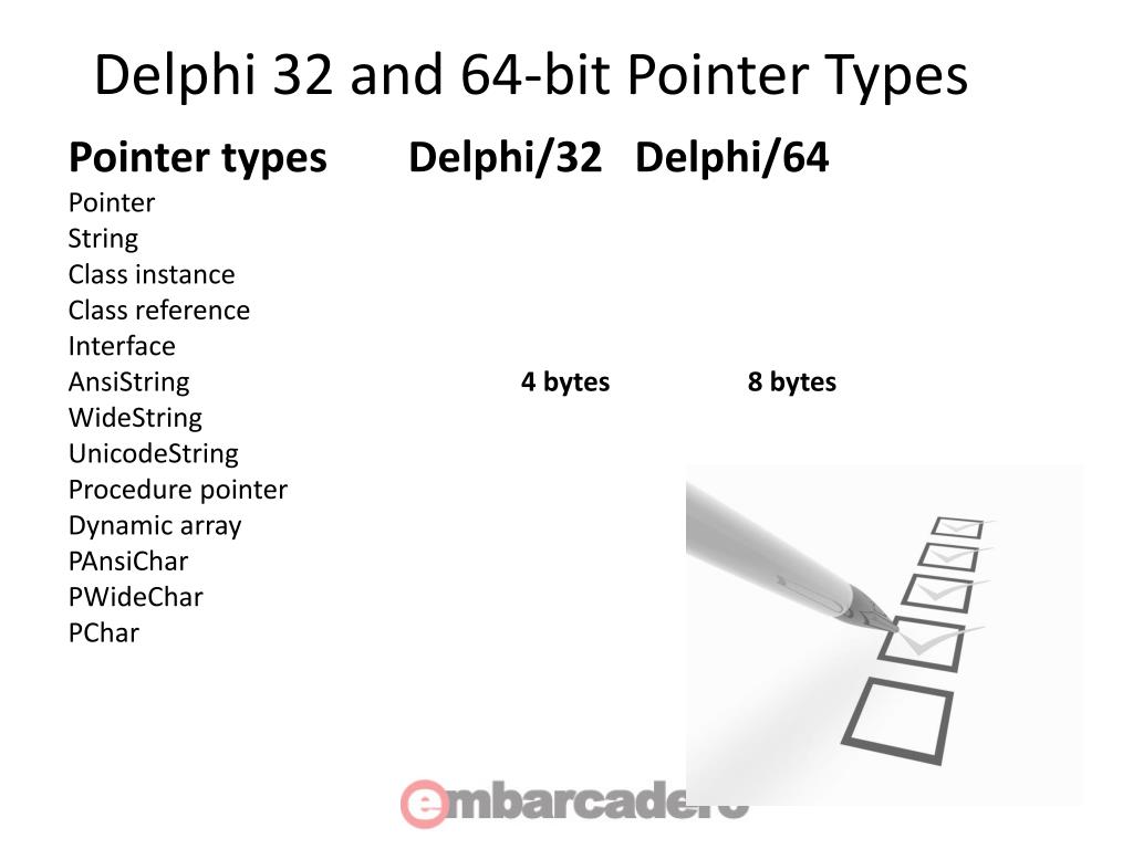 PPT 64bit and VCL Styles PowerPoint Presentation, free download ID2385625