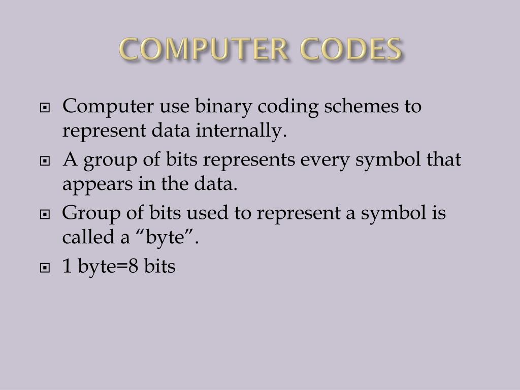 PPT COMPUTER CODES PowerPoint Presentation, free download ID2386788