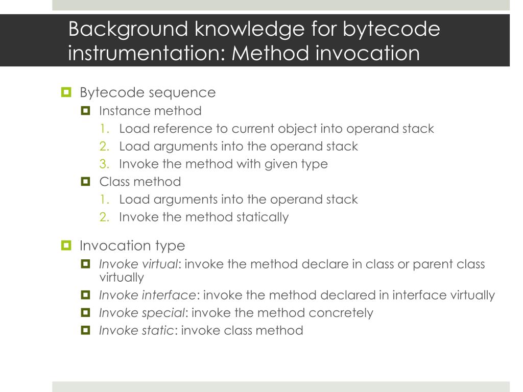 PPT Mobile Code Security by Java Bytecode Instrumentation PowerPoint
