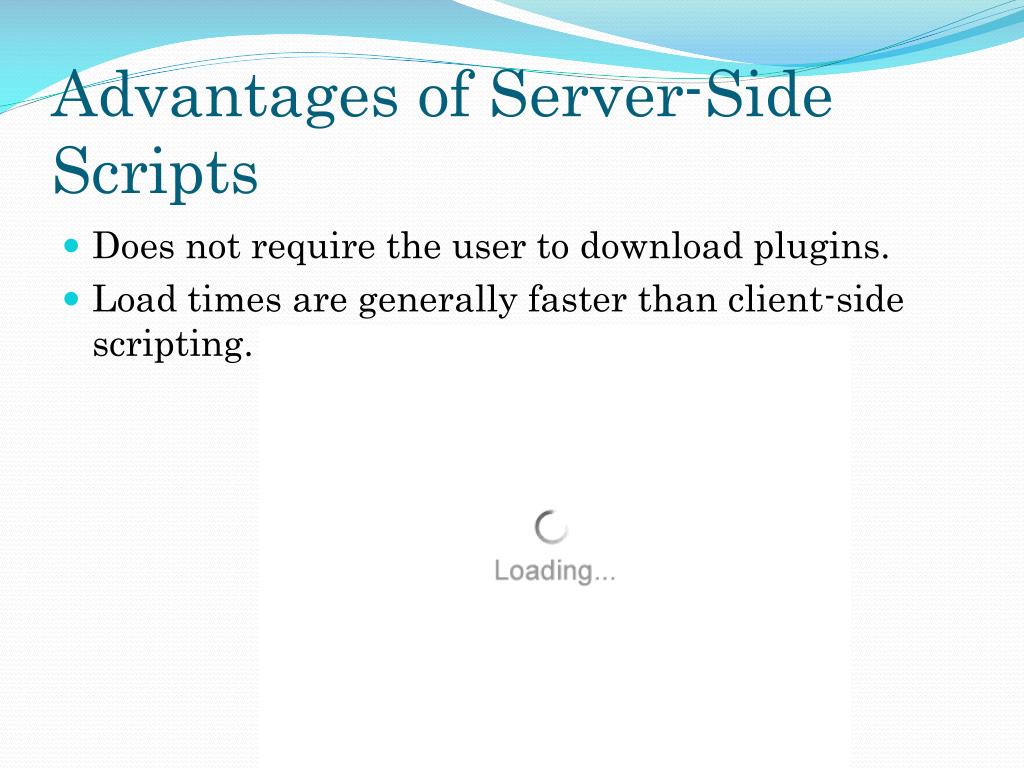 PPT Server Side Scripting PowerPoint Presentation, free download ID