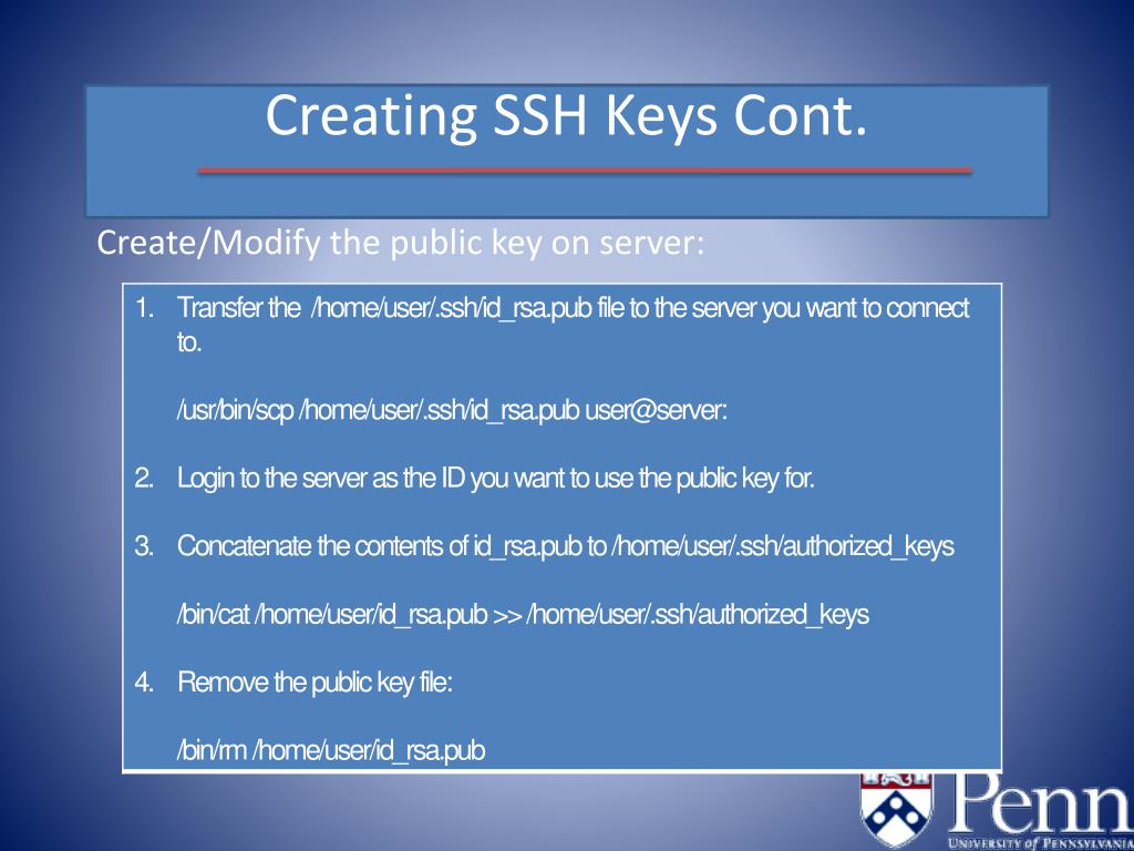 PPT SSH Key Authentication PowerPoint Presentation, free download