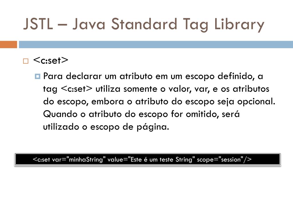 PPT JSTL PowerPoint Presentation, free download ID2391416