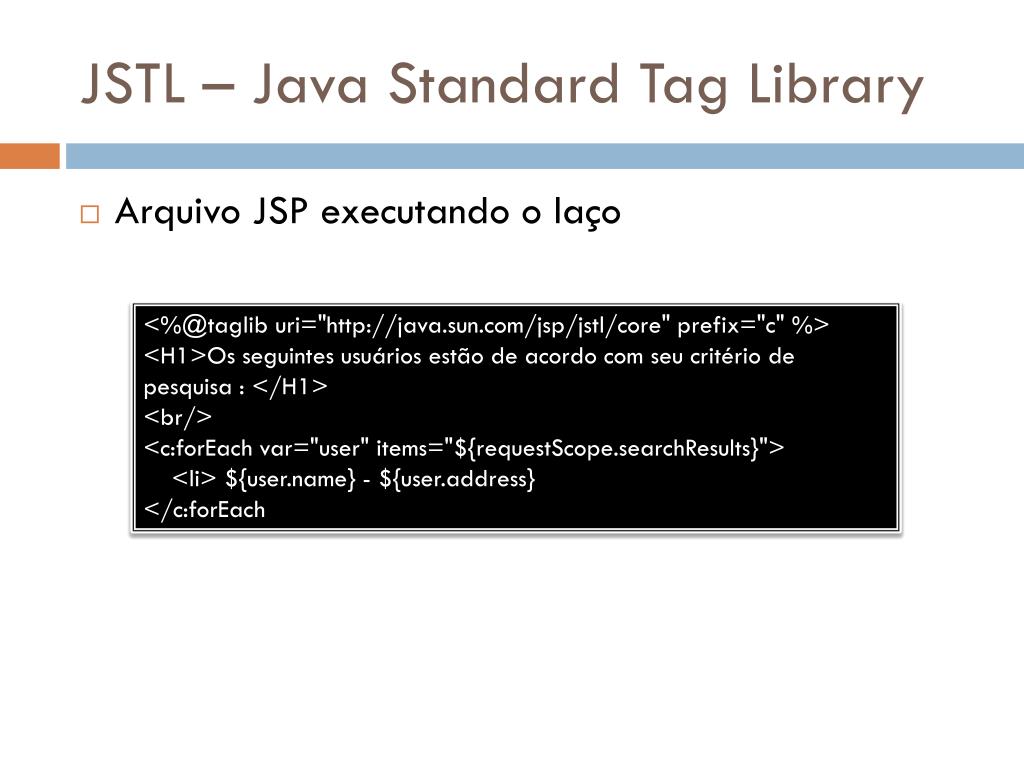 PPT JSTL PowerPoint Presentation, free download ID2391416