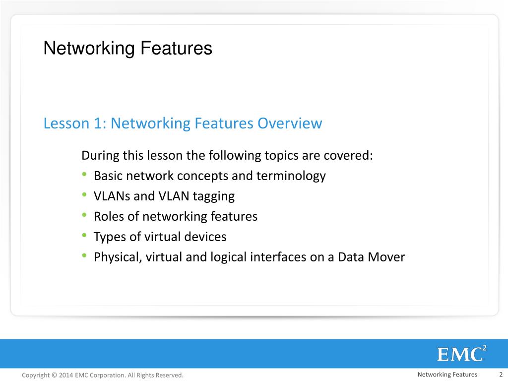 PPT Networking Features PowerPoint Presentation, free download ID
