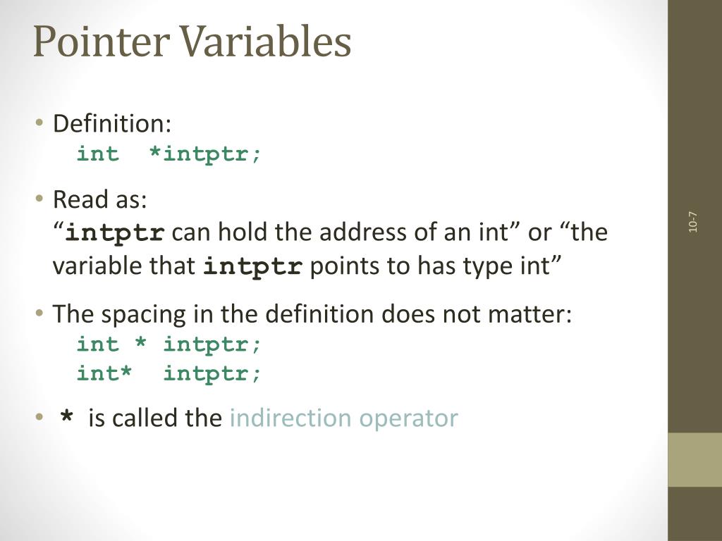 PPT C++ Pointers PowerPoint Presentation, free download ID2392983