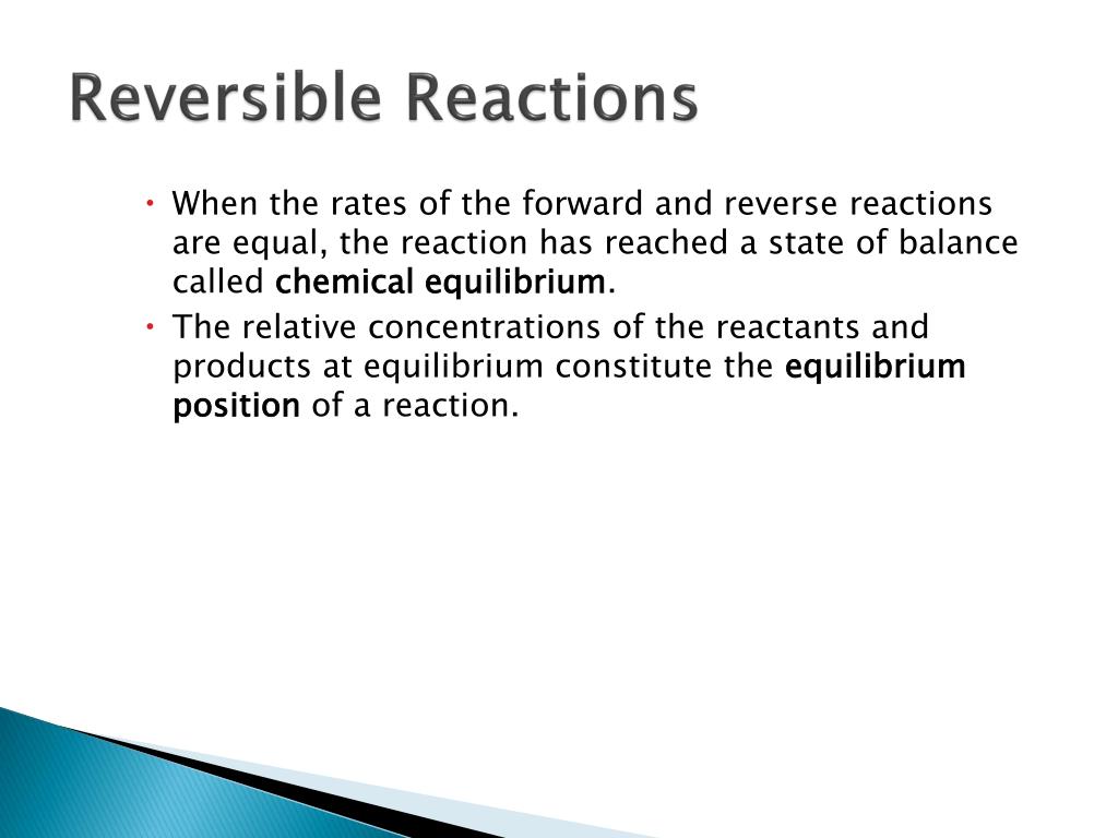 PPT Reaction Rates and Equilibrium PowerPoint Presentation, free