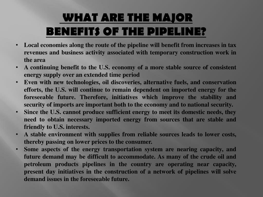 PPT THE KEYSTONE XL PIPELINE PowerPoint Presentation, free download