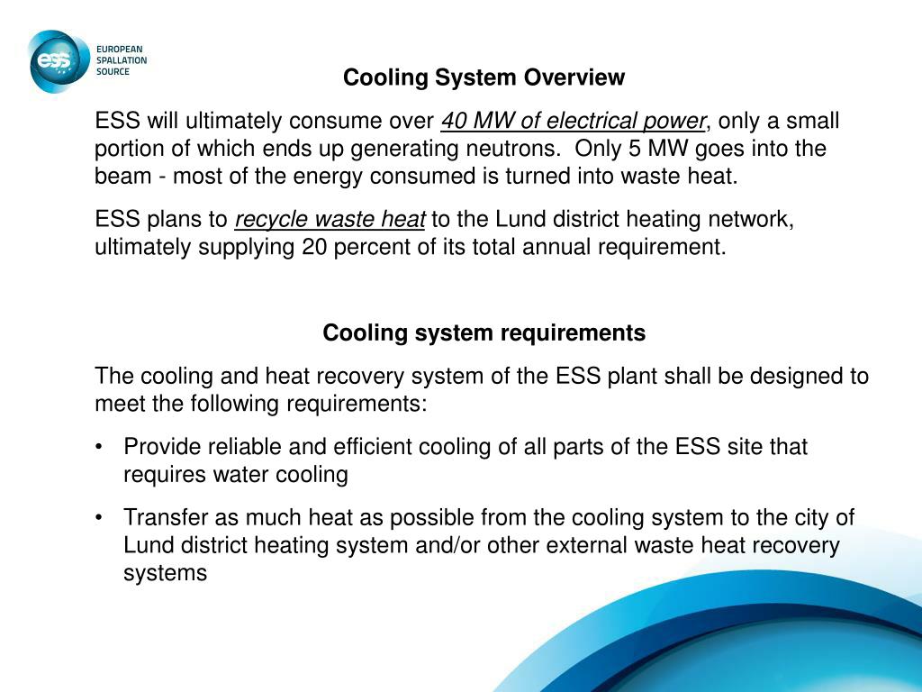 PPT High Temperature Cooling of Cryoplants and RF Systems at the