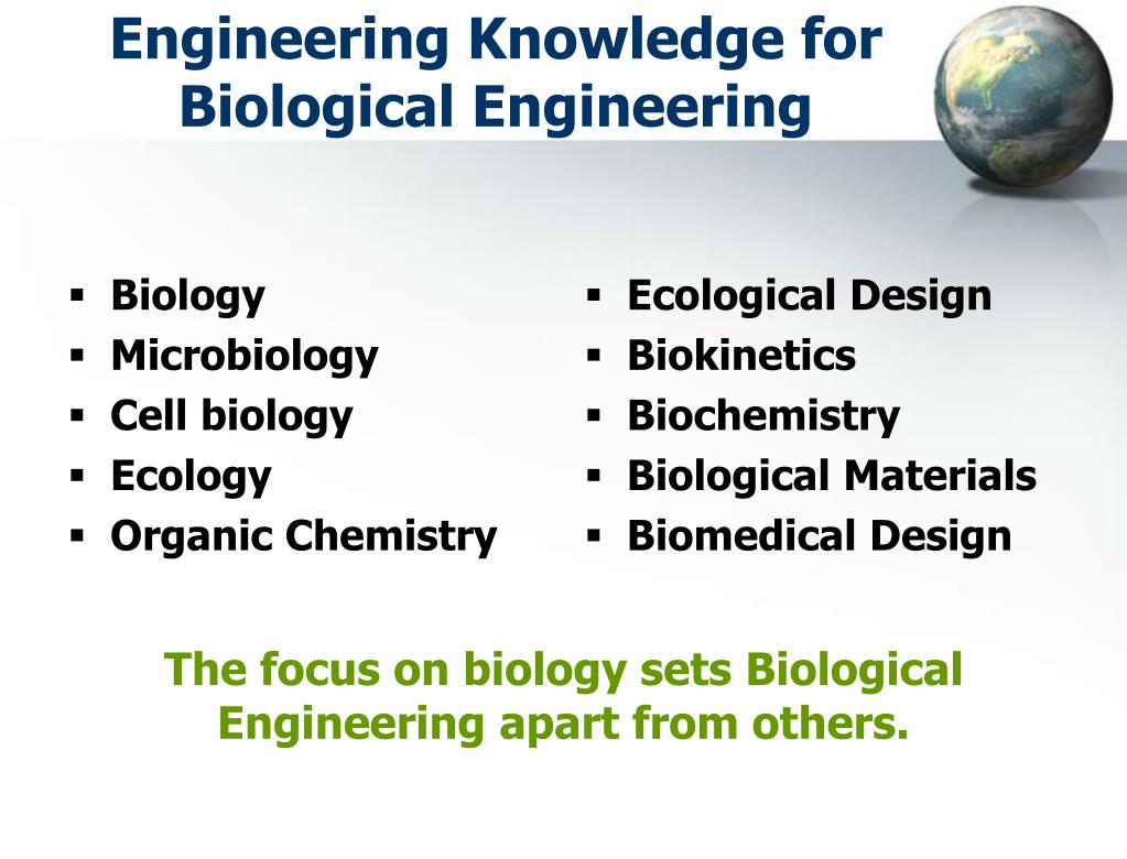PPT Biological Engineering PowerPoint Presentation, free download