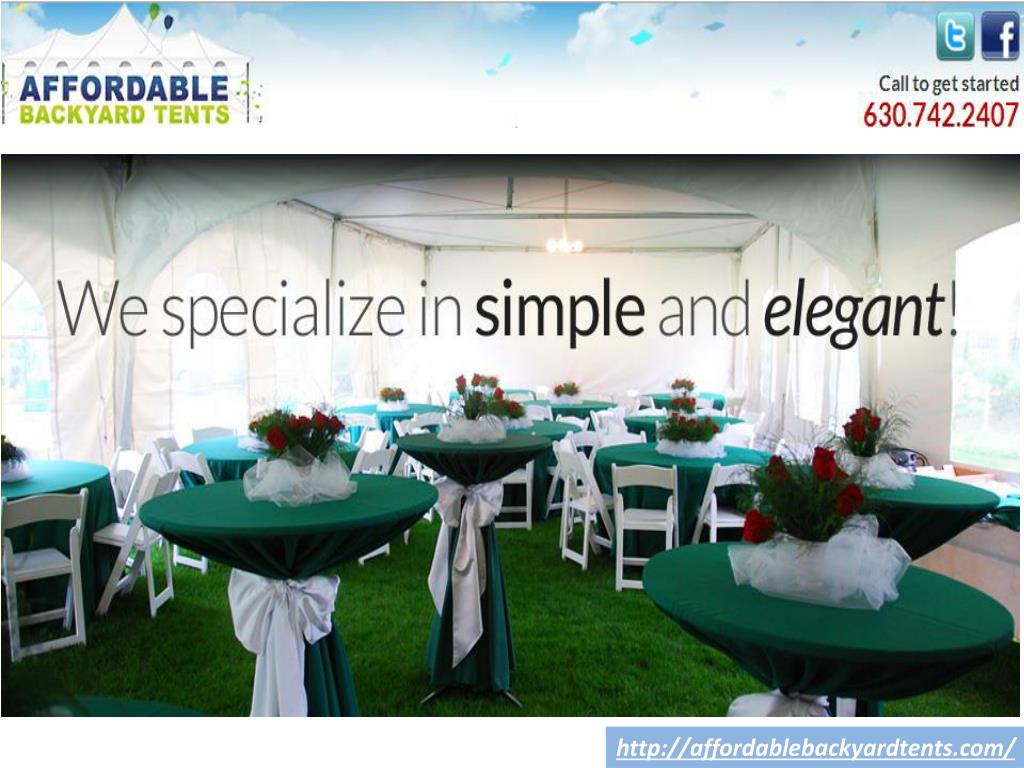 PPT Tent Rentals in Elmhurst PowerPoint Presentation, free download ID2400008