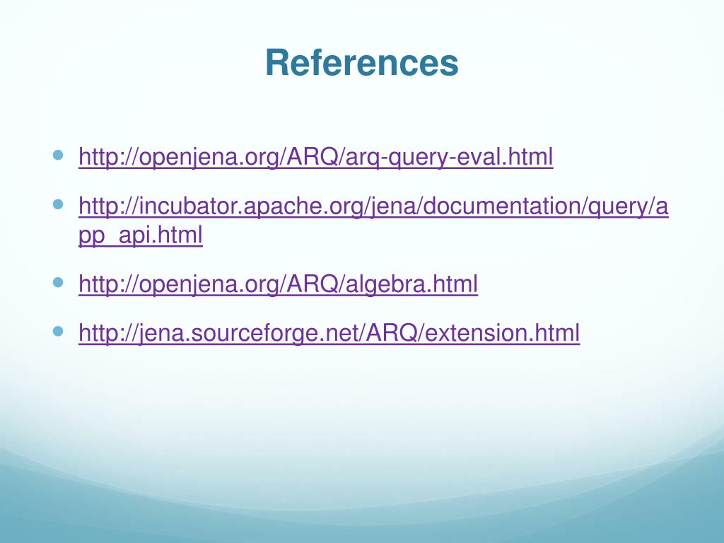 PPT ARQ A SPARQL Processor for Jena PowerPoint Presentation, free