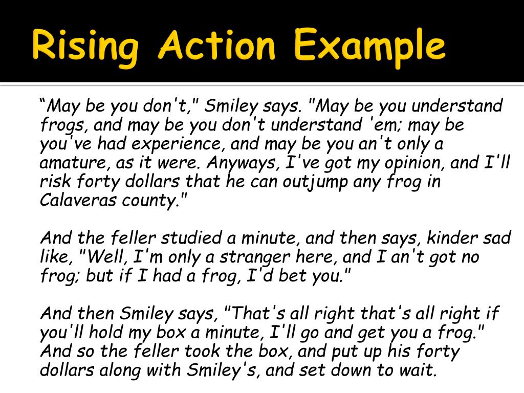 PPT Identifying the Elements of A Plot Diagram PowerPoint
