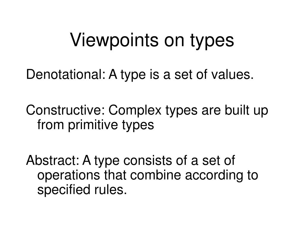 PPT Types PowerPoint Presentation, free download ID2403035