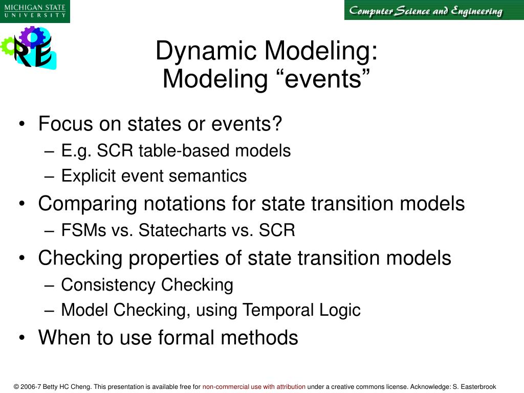 PPT Dynamic Modeling Modeling “events” PowerPoint Presentation, free