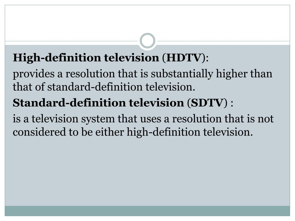 PPT Digital television PowerPoint Presentation, free download ID