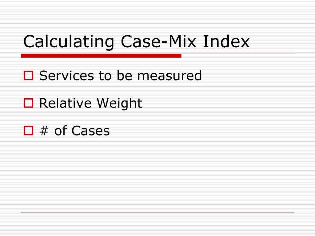 PPT Case Mix Management PowerPoint Presentation, free download ID2407637