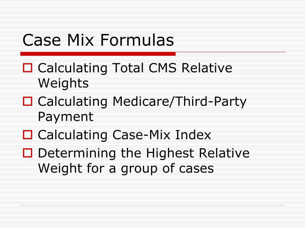 PPT Case Mix Management PowerPoint Presentation, free download ID