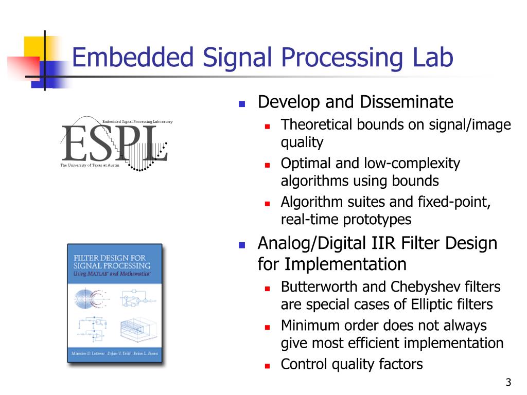 PPT Embedded Signal Processing PowerPoint Presentation, free download