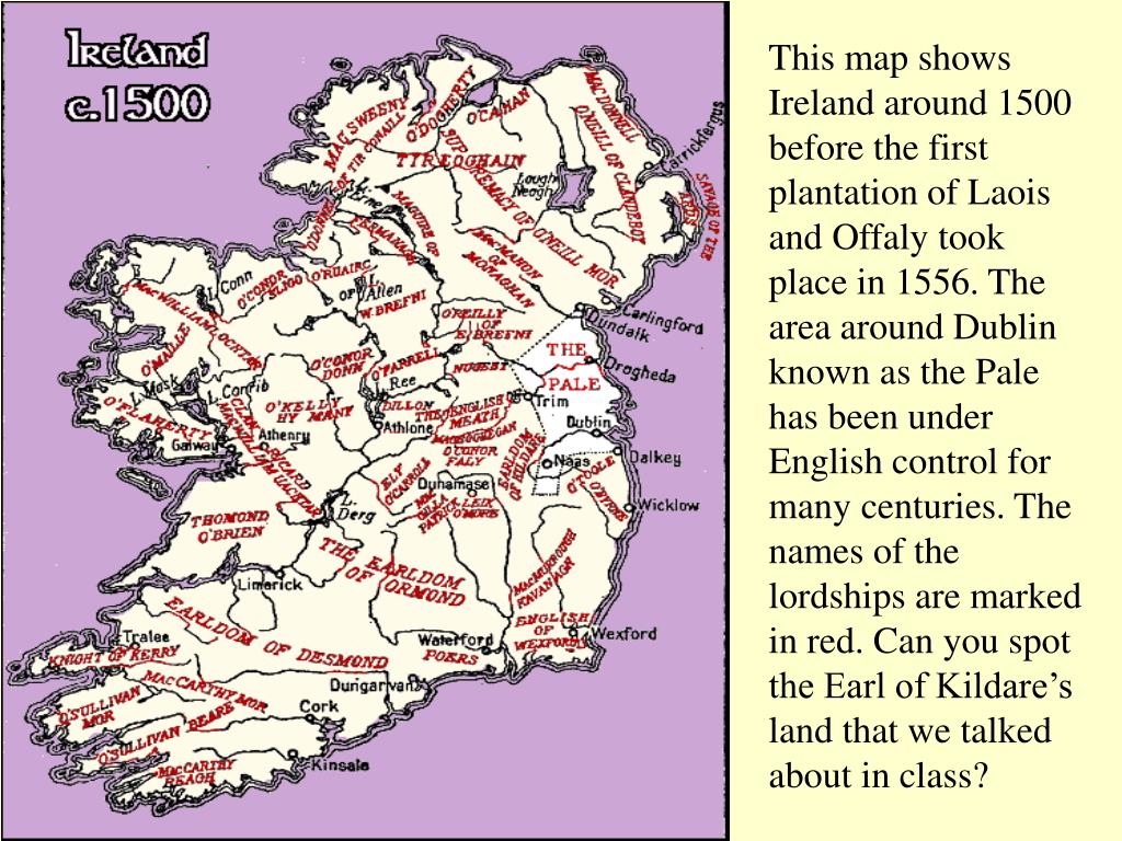PPT Plantations in Ireland 1550 to 1610. PowerPoint Presentation