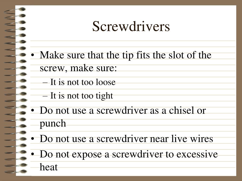 PPT Proper Use of Hand Tools PowerPoint Presentation, free download