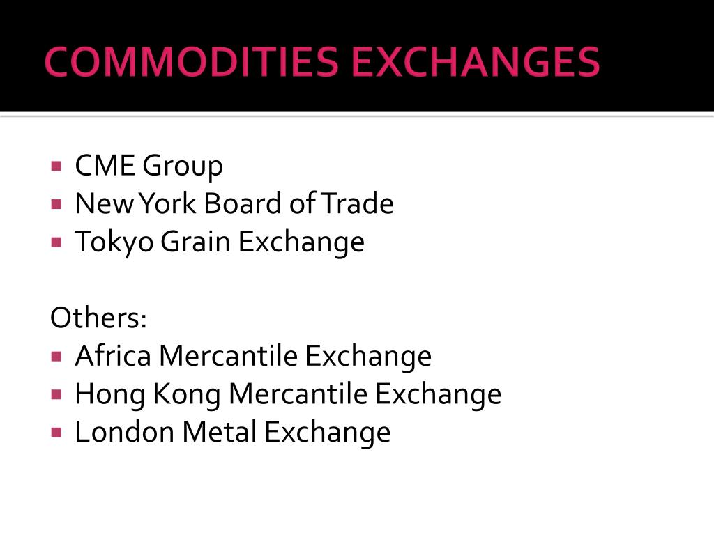 PPT COMMODITY MARKET PowerPoint Presentation, free download ID2412035