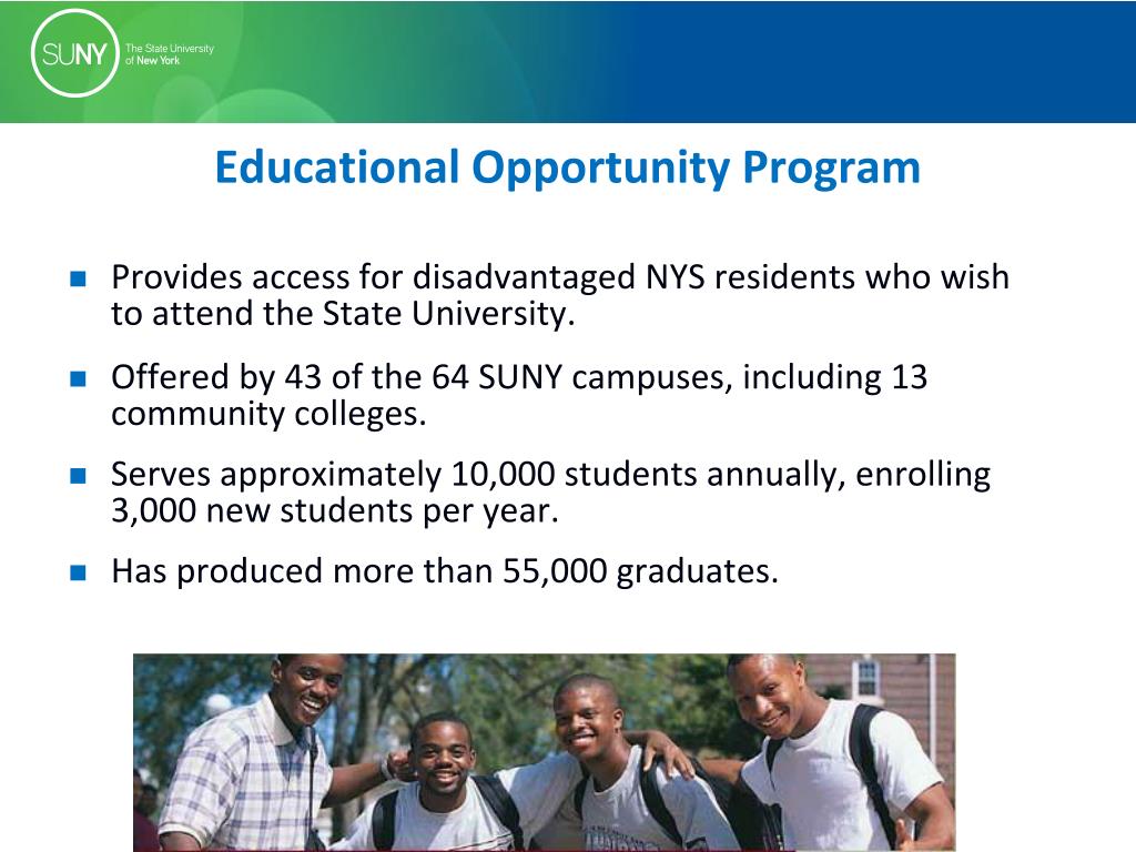 PPT Bigger Access Educational Opportunity Program Updates and Enhancements PowerPoint