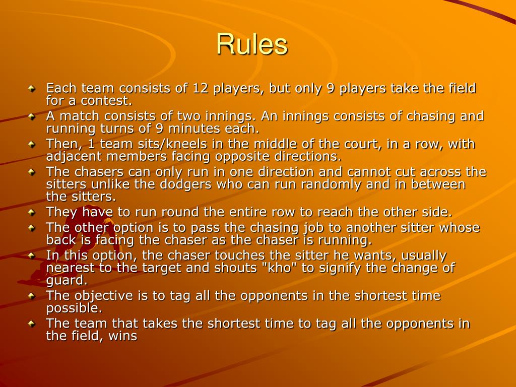 Gaming Rules And Regulations at Preston Smith blog