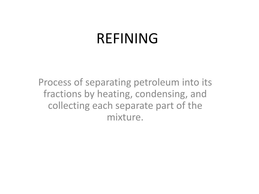 PPT PETROLEUM (CRUDE OIL) PowerPoint Presentation, free download ID