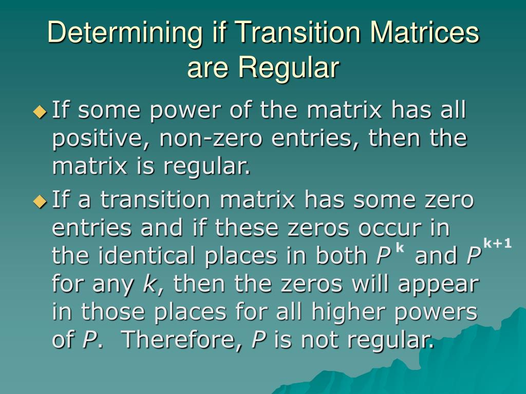 PPT Chapter 10 Markov Chains PowerPoint Presentation, free download