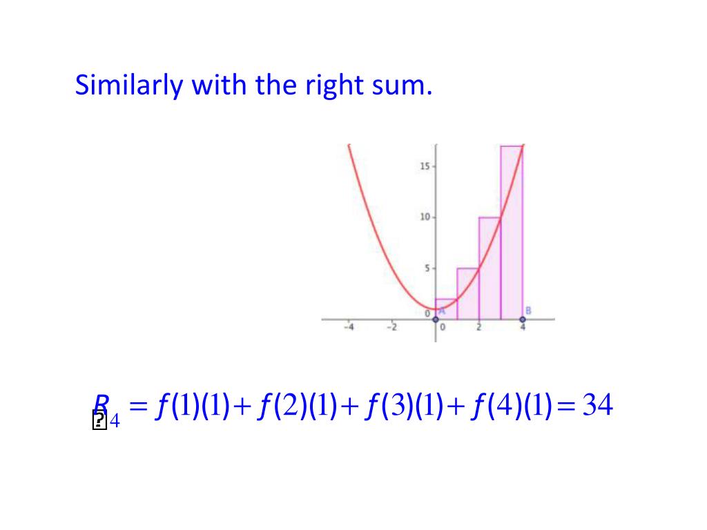 PPT Riemann Sums PowerPoint Presentation, free download ID2418639