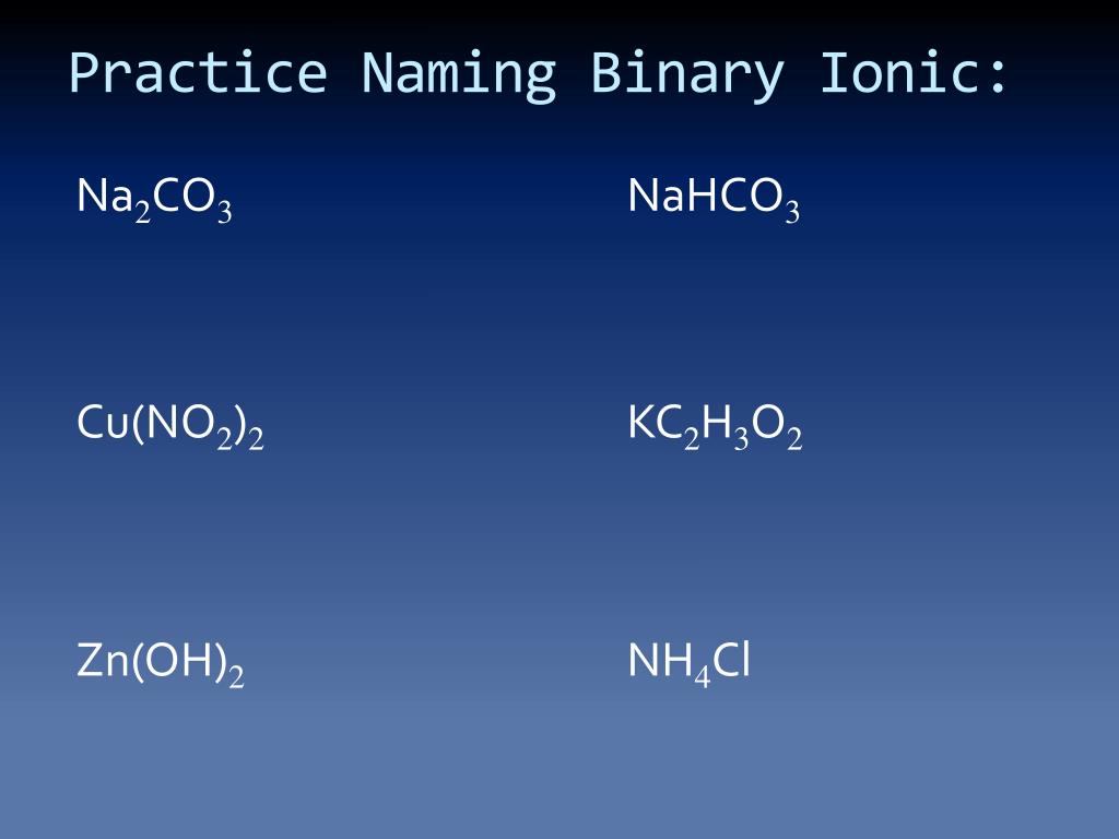 PPT Naming IONS & formulas for Ionic Compounds PowerPoint
