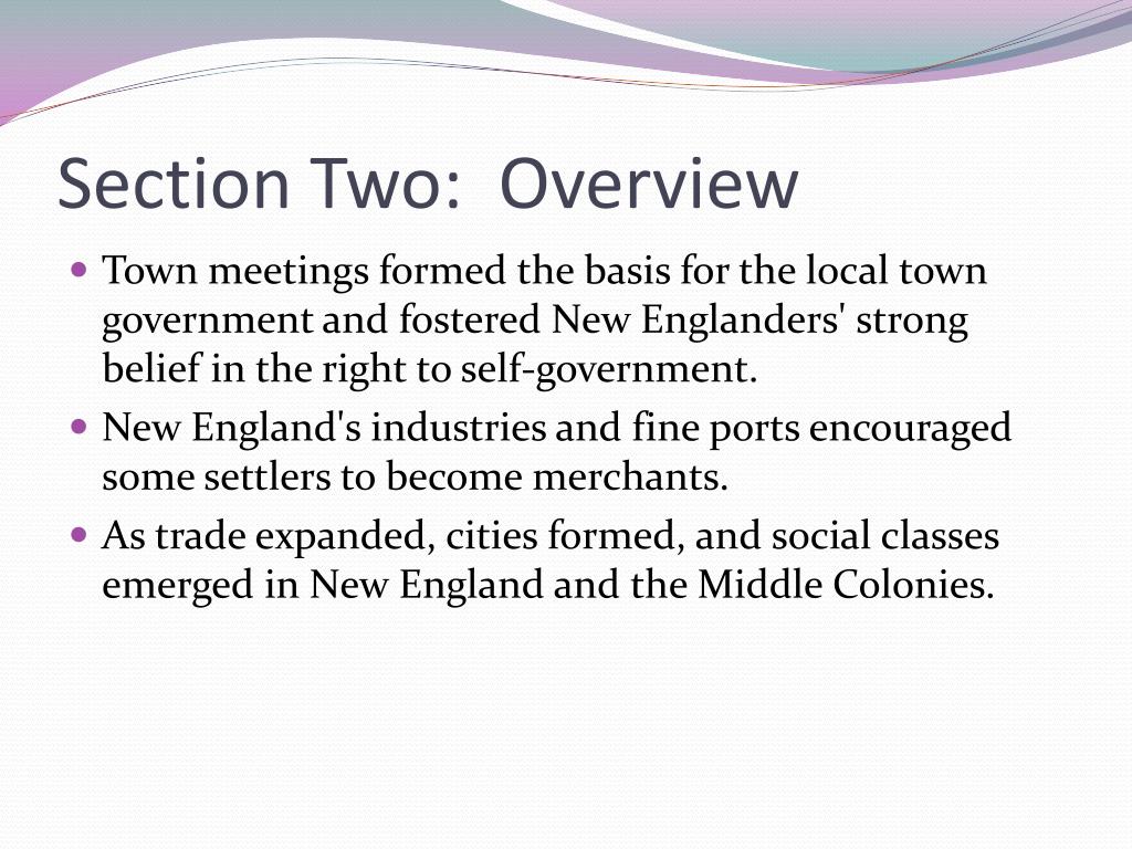 PPT Chapter 3 Colonial Ways of Life ( 16071763) PowerPoint