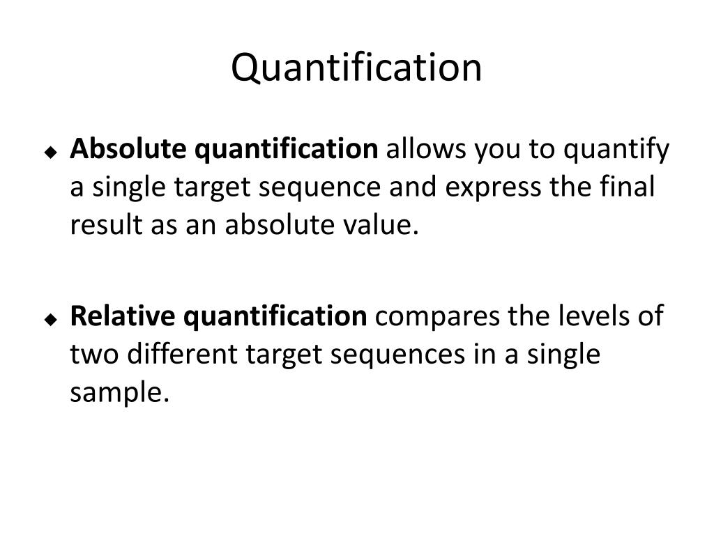 PPT What Can You Do With qPCR? PowerPoint Presentation, free download