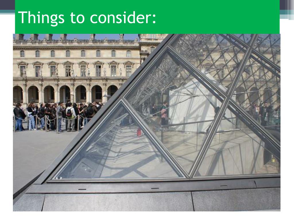 PPT How much glass would we need to construct the Louvre Pyramid in