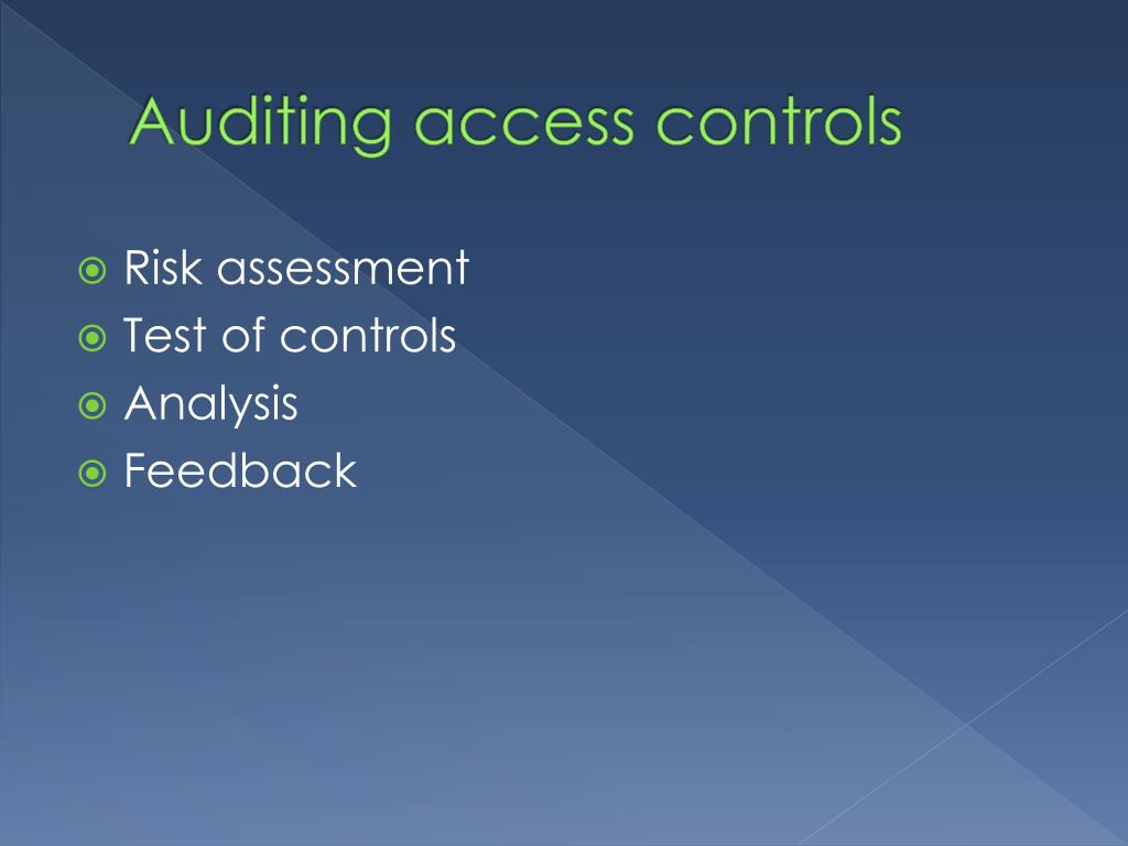 PPT Access Controls PowerPoint Presentation, free download ID2427899