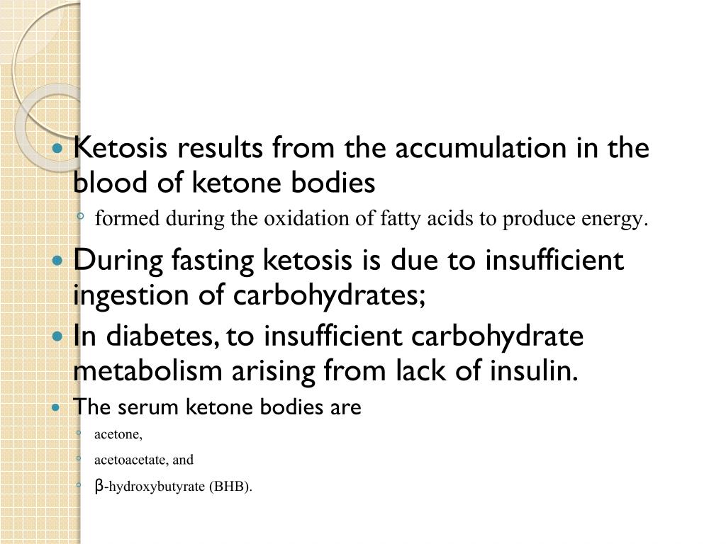 PPT MECHANISM OF KETOSIS PowerPoint Presentation, free download ID